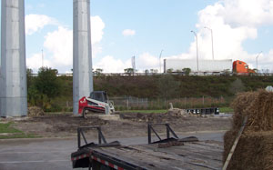 High visibilty areas to be landscaped